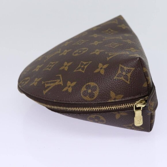 LOUIS VUITTON Monogram Trousse Demi Ronde Cosmetic Pouch - Picture 3 of 16